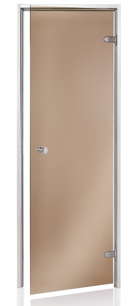 Dvere do parnej sauny "A" 7x19 Bronze 685x1895 mm
