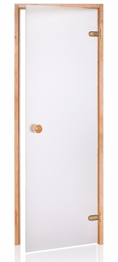 Dvere saunové "A" 7x20 Satin 690x1990 mm