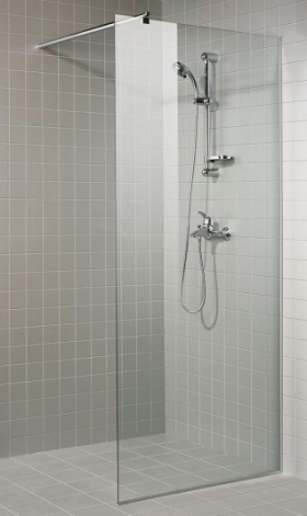 Sprchová stena "A" 7x20 Clear 700x2000x8 mm