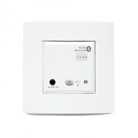 IceSound IN-WALL saunový bluetooth prehrávač, nástenný biely