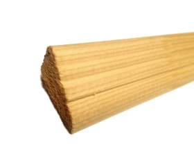 Rohová lišta vnútorná ozdobná - smrek 20x32x2000mm