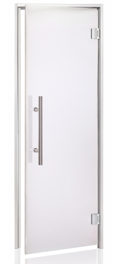 Dvere do parnej sauny "A" Lux 7x20 Satin 685x1995 mm