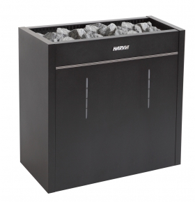 Saunová pec HARVIA Virta Pro Combi HL135SA, čierna automatic