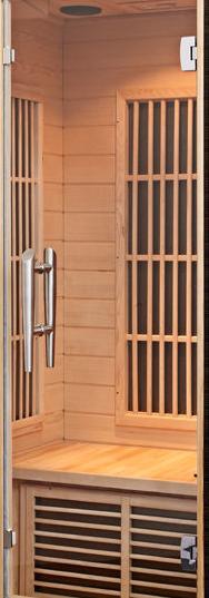 Sklenené dvere pre infrasaunu, SGC0909BR