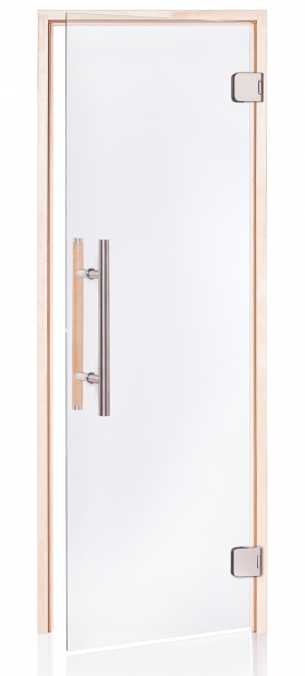 Dvere saunové "A" Premium 9x19 Clear 890x1890 mm Jelša