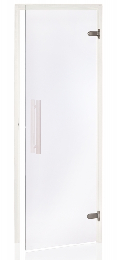Dvere saunové "A" 8x21 Clear 790x2090 mm White