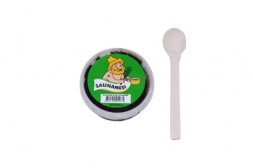 Medový peeling do sauny, káva a levanduľa