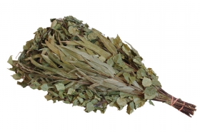 Saunová metlička, breza a eukalyptus