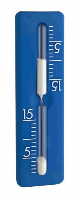 Saunové presýpacie hodiny, modré