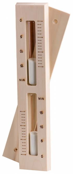 Predaj ukončený: Presýpacie hodiny SENTIOTEC osikový s bielym pieskom