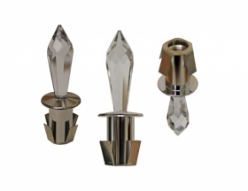 Cariitti CR-31 M8 chróm, fitinka kryštál