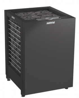 Saunová pec HARVIA Modulo Combi Automatic MD180GSA, čierna, 3 mriežky