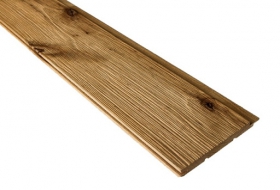 Saunové palubovky jelša THERMOWOOD kartáč, sukaté 15x150x2800mm (6ks/bal),STS