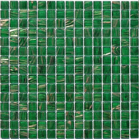 Mozaika 327x327x4mm, EMERALD GREEN
