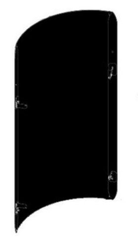 Ochranný štít Harvia pre kachle Legend 520x1000x125 mm, bočné