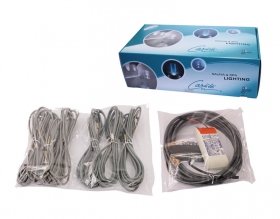 Cariitti LED set do parnej sauny 3000 K, 6 LED