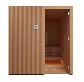 Fínska sauna Auroom LIBERA 200x250 thermowood osika