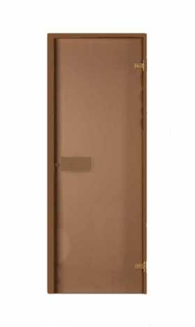 Dvere Classic do fínskej sauny 690x1890 mm, bronze, TW osika