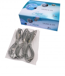 Cariitti Rozširujúci set do parnej sauny 3000 K, 3 LED