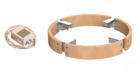 Bezpečnostná ohrádka Harvia s LED osvetlením pre kachle Cilindro 11kW, 360 mm