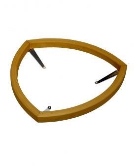 Drevená ohrádka ku kachliam Kivi