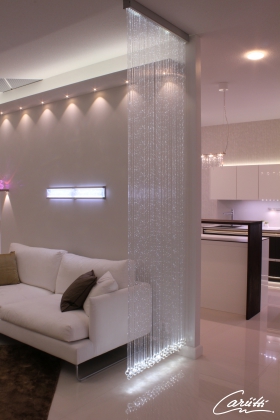 Cariitti PIRTA Led Flat 1.6, záclonové svetlo