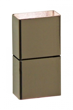 Cariitti SX SQ nástenné osvetlenie nerez. oceľ, fitinka