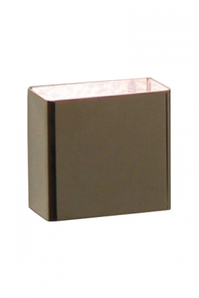 Cariitti SY SQ nástenné osvetlenie nerez. oceľ, fitinka