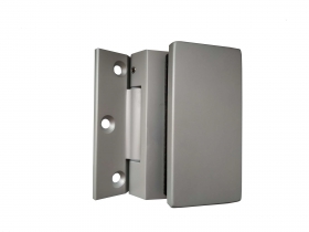 Pánt pre saunové celosklenené dvere (na zárubňu), strieborný