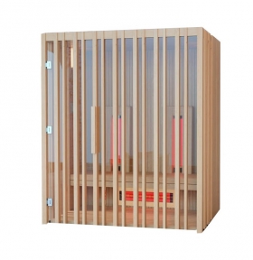 Infrasauna Auroom Irradia 120x180 osika/jelša