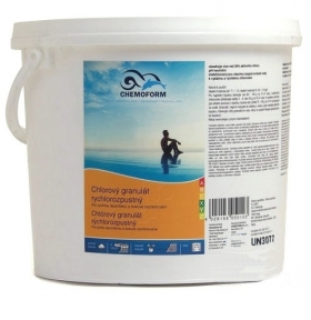 Chlórový granulát rýchlorozpustný, 3 kg