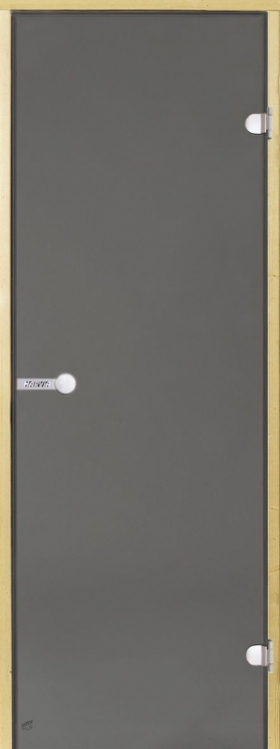 Dvere do sauny HARVIA 9x19, šedé, 890x1890 mm, jelša