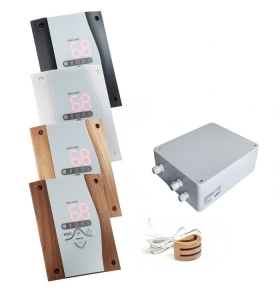 SET Ovládacia jednotka SENTIOTEC wave.com4 FinSet 1, čierna, tmavé čidlo