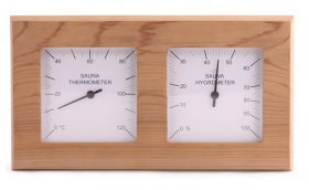 Predaj ukončený: Teplomer s vlhkomerom Sentiotec, cédrový