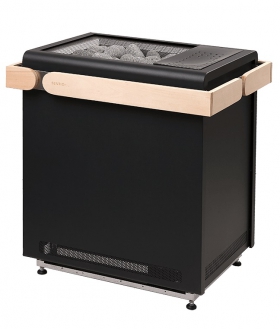 Predaj ukončený: Saunová pec Concept R Combi Black (E) 10,5kW