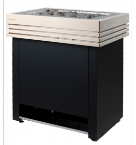 Bezpečnostná ohrádka ku kachliam Qube (18-24kW) - orech