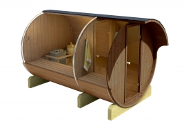 Sudová sauna 330 BOROVICA THERMO, zmontovaná
