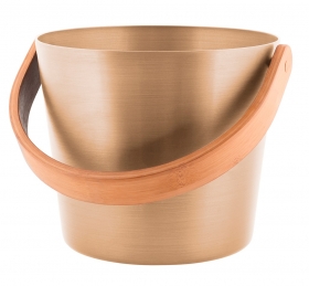 Hliníkové vedro Rento s uchom, šampanská