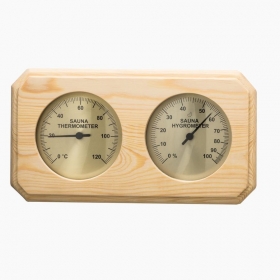 Teplomer s vlhkomerom Sentiotec, borovica