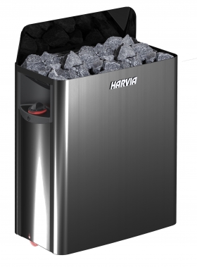 Saunová pec HARVIA The Wall 9 kW - čierna
