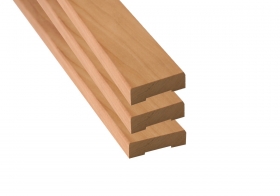 Prekrývacia lišta - Osika THERMOWOOD 12x42 (2x2,1+1)