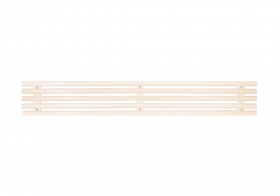 Chrbtová opierka osika, 16x300x2050 mm