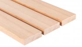 Dosky na lavice céder 26x140x3050 mm (4ks/bal)