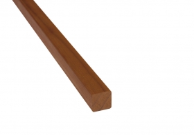 Vnútorná lišta štvoratá - Thermoborovica Radiata 21x21x2100mm