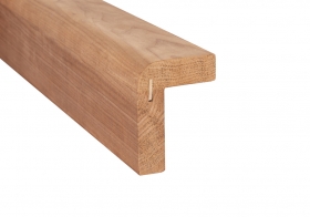 Hrana lavicová - L-profil 2400x80x108mm, THERMOWOOD