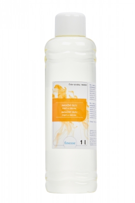 Masážny olej - Med so zázvorom, 1 l