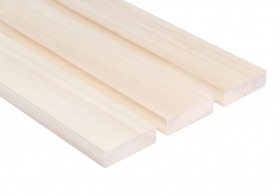 Dosky na lavice osika 28x120x2700mm (4ks/bal),SHP