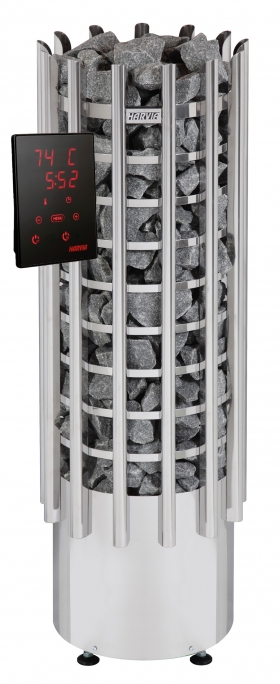 Saunová pec HARVIA Glow XE 6,8 kW - steel