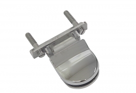 Dverový pánt pre saunové a parné dvere (do zárubne), celosklenené HARVIA, chrome "acidproof" (1ks)