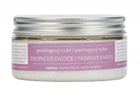 Peelingový cukor - Tropické ovocie, 225g